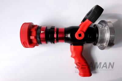 Automatic 4 Position High Pressure Fire Hose Nozzles Fire Pistol Adjustable Flow Rate