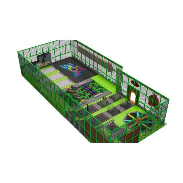 Ultimate Indoor Fun Exciting Trampoline Park With Adventure Obstacle Course