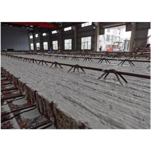 Right Angle Turss, production of prefabricated floor plates,