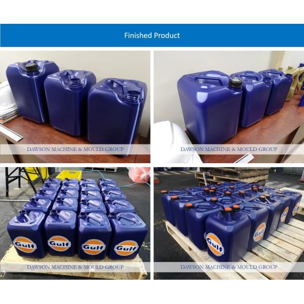 Hdpe Пластик 20l 25l 30l Одностанционная смазочная машина Моторное масло Химикаты Пальмовое масло Джерикан Вздувная литья