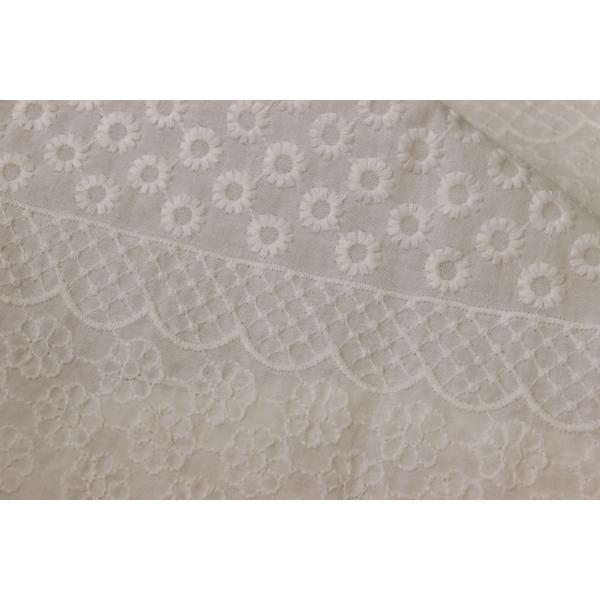 Ткань двором, ткань шнурка хлопка Antitear шнурка сети хлопка Wrinkleproof