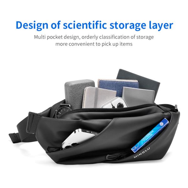 Фабрика новый дизайн оптом стильный водонепроницаемый корейский стиль мужские кроссбоди сумочки сленг на заказ сленг сумка мужской сленг сумка