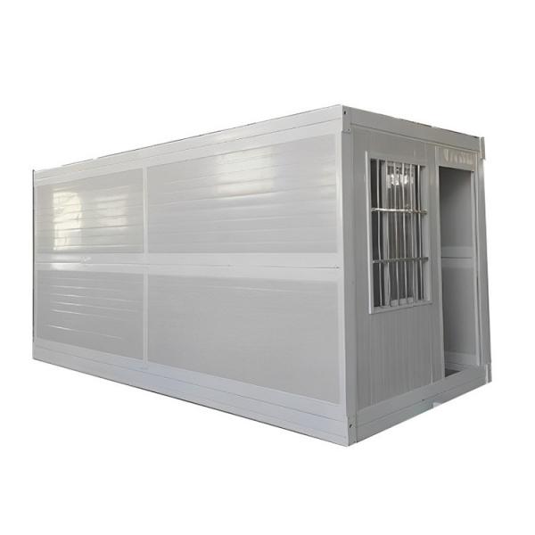 Warehouse Steel Folding Container House Fireproof With Q235 / Q345 Light Steel Frame