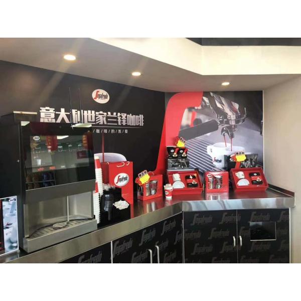 CUI/OUI Table Top Instant Coffee Vending Machine With Cup Dispenser