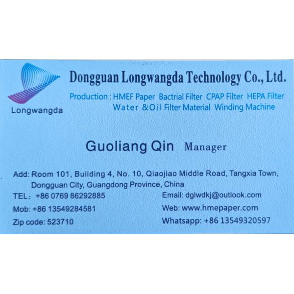 Customized Circular Diameter HME Filter Paper For ResMed Airmini Machine 99.99% Humidification