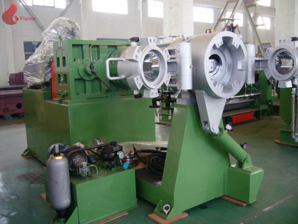 110KW Double Head Plastic Strainer Extruder 1500 - 2000 Kg / Hr