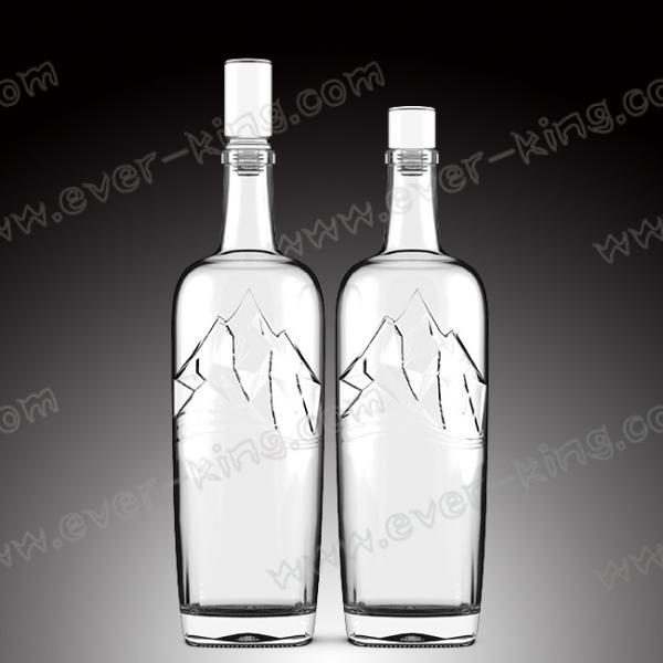 El OEM no derrama los cierres de la botella plásticos de cristal del alcohol de 40x60m m