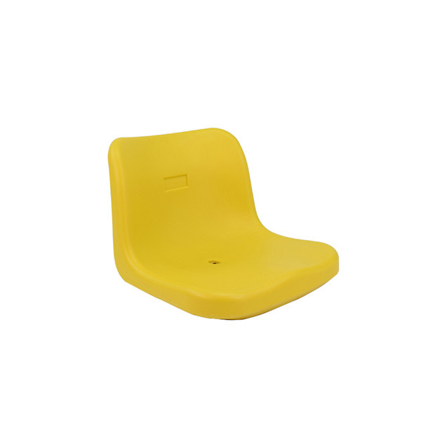 Commercial HDPE Yellow Stadium Seats / Antifouling Volleyball Stadium Seats