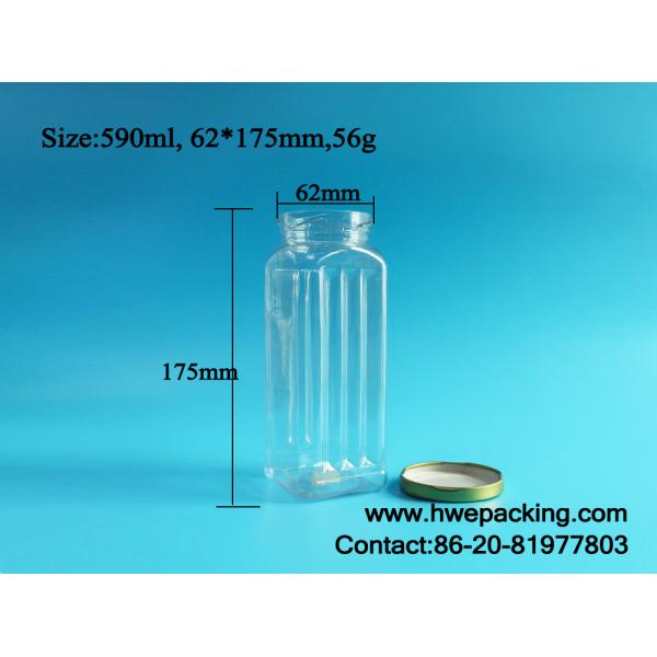 Крышка металла Tinplate прозрачной упаковки еды обслуживания собаки опарника ЛЮБИМЦА пластиковой квадратная