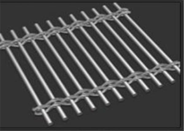 3.0mm Rod Wire Building Decorative Metal Mesh for Cladding Wall Curtains