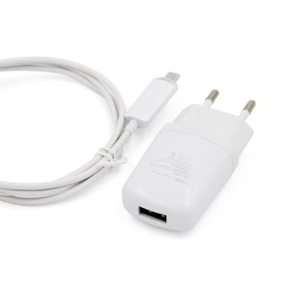 carregador portátil de Smartphone da parede de USB da tomada da C.A.E.U. de 5V 2.4A para o Samsung Galaxy