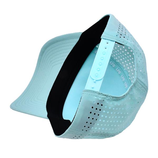 Плоские вышитые бейсбольные шляпы с 100% полиэстеровой повязкой