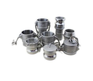 Professional Camlock Hose Fittings Stainless Steel Dust Plug Type DP