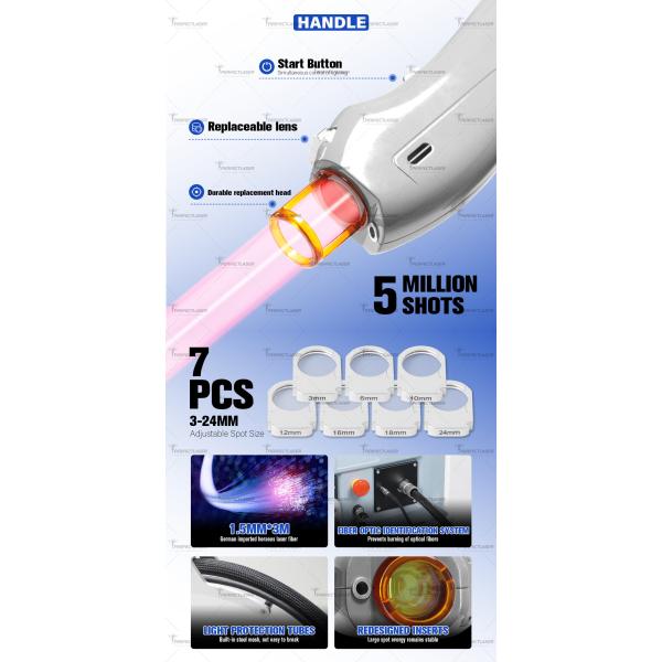 755nm 1064nm Александритная лазерная машина 3500W