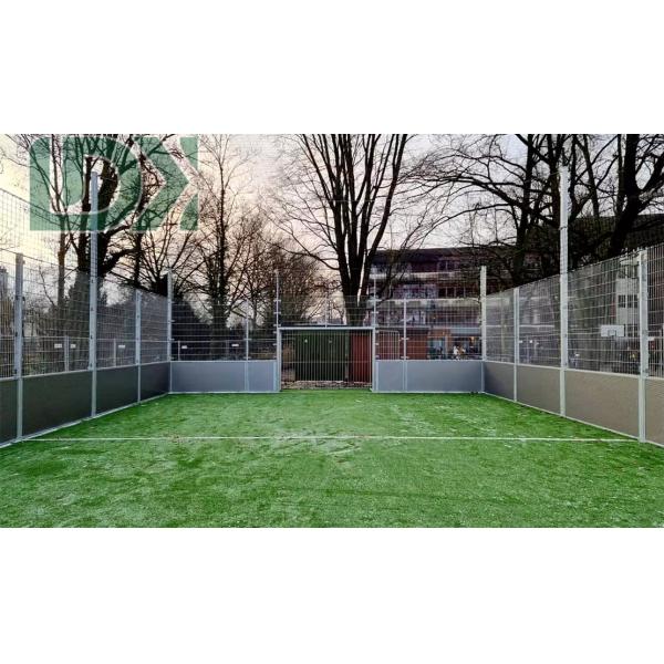 Customized Portable European Football Field Cage Movable Mini Cage For Fewer Players