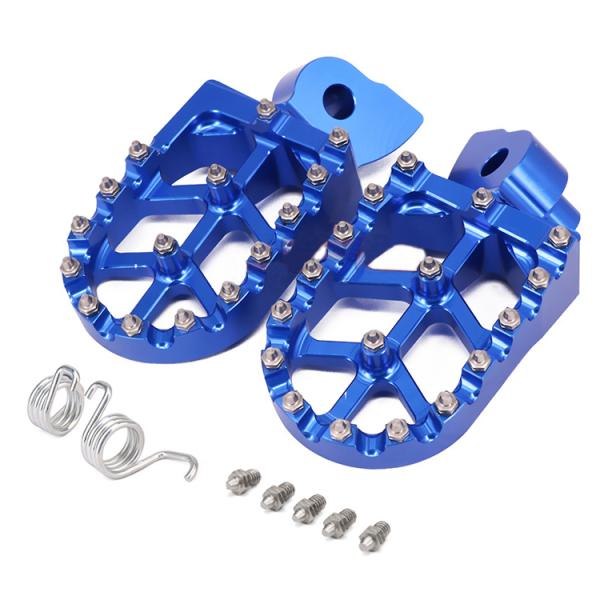 CNC Aluminum Alloy Dirt Bike Foot Pegs for Yamaha YZ YZF WR 85 125 250 400 426 450F