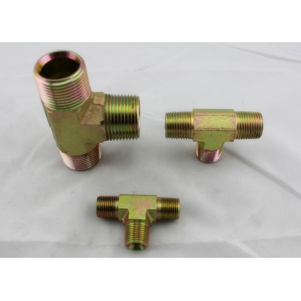 DIN 2353 штуцера шланга гидросистемы, штуцер внешней нарезки гидравлический t