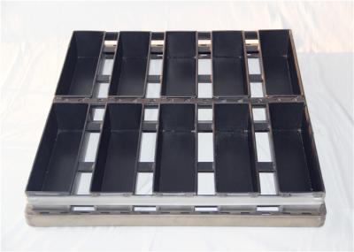 800x800x90mm inoxidáveis naco Pan Set de dez correias