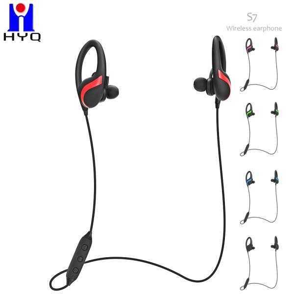 Environmentally Friendly Sports Wireless Earphones 50cm Soft Silicone