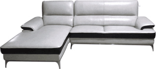 Contemporary Leather Sectional Sofa / Leather Reclining Sectional With Chaise Lounge