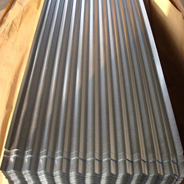 0.8mm Curved Corrugated Metal Panels Z30-Z275 Aluminum Roofing Sheets