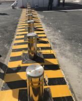 Controlador variável da frequência do construtor hidráulico de aço inoxidável da estrada dos postes de amarração com luz do diodo emissor de luz