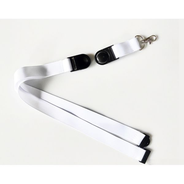 Blank Sublimation Lanyard With Safety Lock Breakaway Lanyard Custom Lanyards