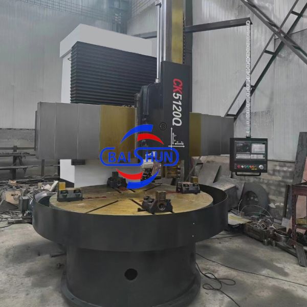Powerful VTL CNC Vertical Lathe For Large-Part Fabrication And Machining