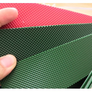 1 Ply Green PVC Conveyor Belt for Tobacco Making and Industrial Applications