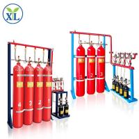 Gas Ig 541 Système d' agent d' extincteur de bouteille de groupe 90L / 20MPa pour entrepôt de trésor
