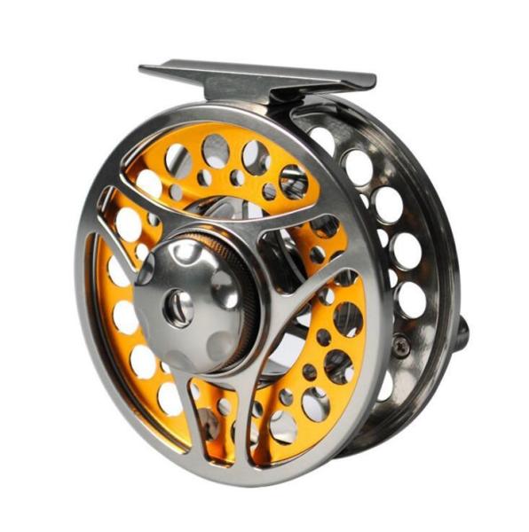 Fly Reel Large Arbor CNC Aluminum Alloy Body With Stainless Steel Ball Bearings Fishing Reels, 5 / 6