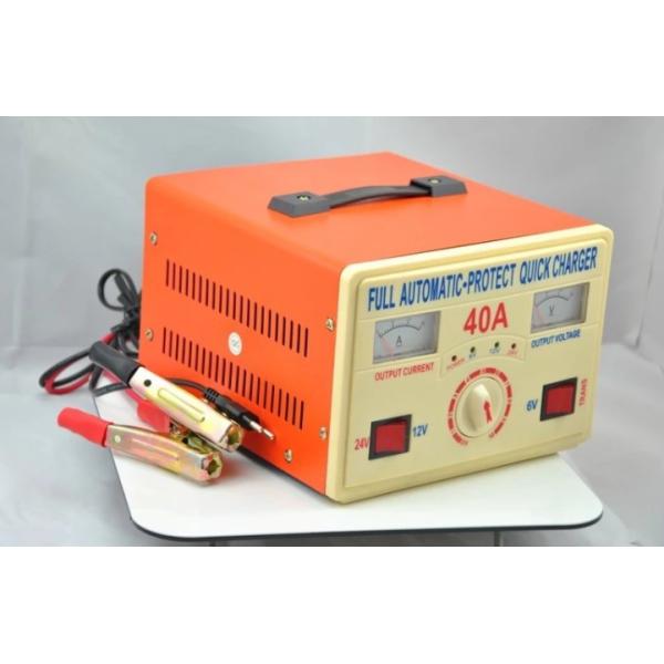 Mantenimiento general 40a 12v 24v 48v Cargador automático de baterías para baterías de plomo y ácido