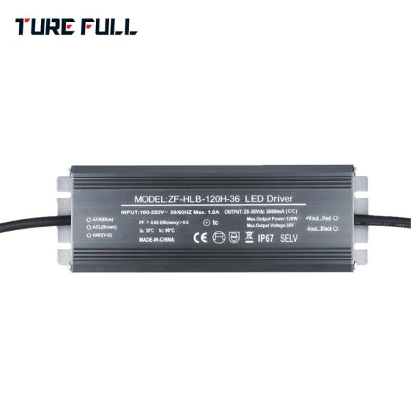 Outdoor Street Lamp 1500ma Led Driver Water Resistance 36 V Output Voltage