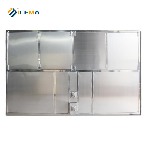 5000kg/day Industrial Ice Cube Making Machine 5ton Capacity with Shell Tube Cooling