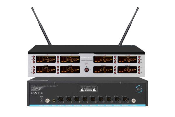 Cordless Karaoke Conference Wireless Microphone System Portable