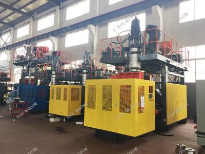 Automatic Plastic Drum Blow Molding Machine 30l Accumulating 100kg / h