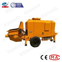 Pompe concrète hydraulique de transport concrète mobile de jet pour la construction de Chambre