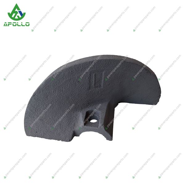 APOLLO Paver Parts Left Side Auger Blade Main Blade For Asphalt Paver MF31WB