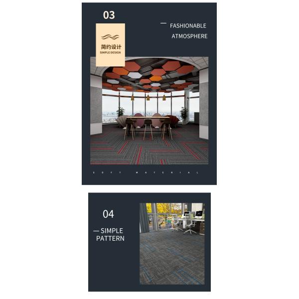 All over soundproof and flame retardant cement floor Commercial Floor Mat