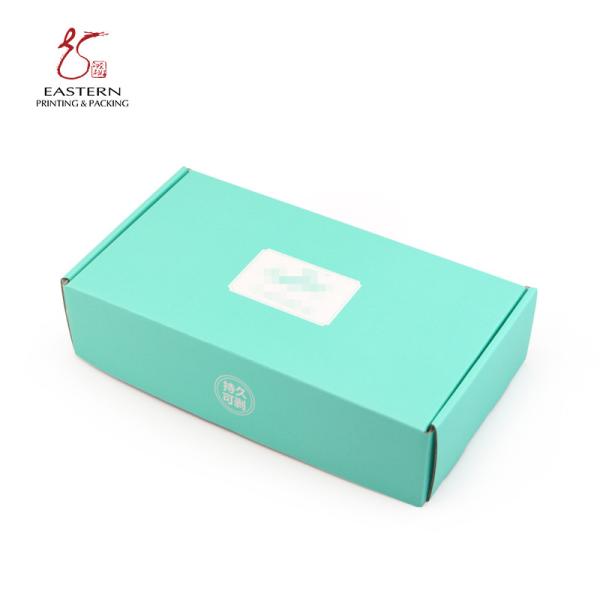 E Flute Moving Corrugated Cardboard Shipping Boxes CMYK Printing