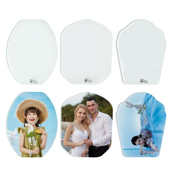 Blank Sublimation Glass Photo Frame Personalized Glass Picture Frames