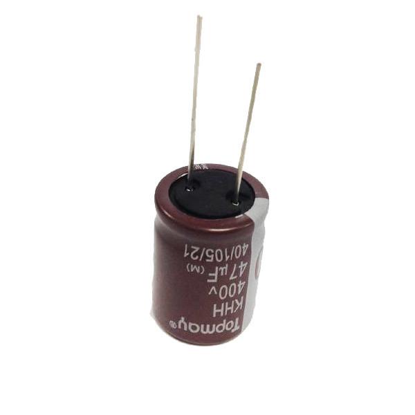 12000 Hours Aluminum Electrolytic Capacitor 47uF 400V Low ESR Capacitor