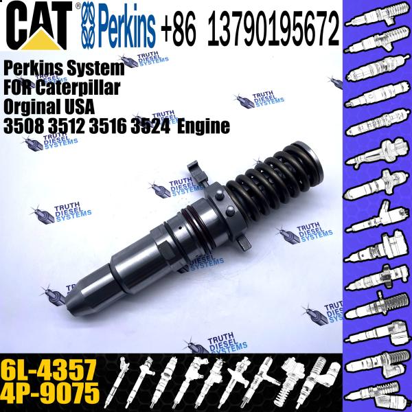 O injetor de combustível diesel comum brandnew do trilho da venda quente 6L4357 6L-4357 para Caterpillar 3508 3512 3516 CAT de 3524 motores injeta