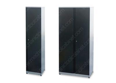 1 / Bancada móvel da garagem do armazenamento dobrável de 2 portas, bancada industrial com armazenamento