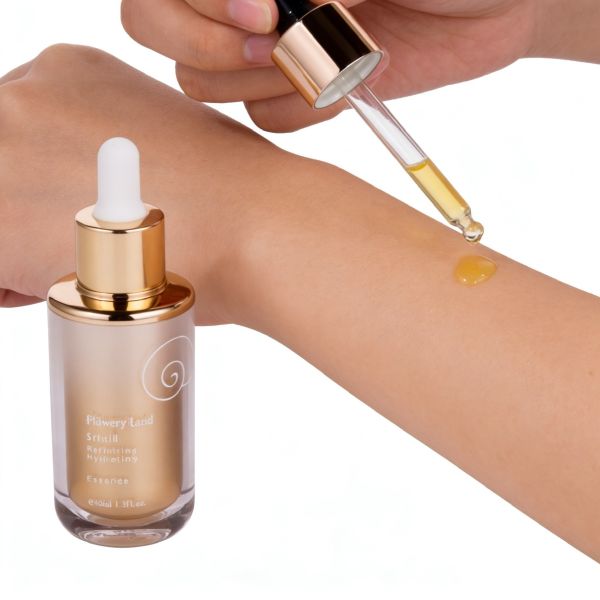 Double-Layer Acrylic Dropper Bottle with PP Inner Liner 30ml/45ml Leak-Proof for Skincare