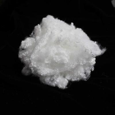 Fibras Staple de Poliéster não siliconizadas Brancas 3D Microfibras Leves