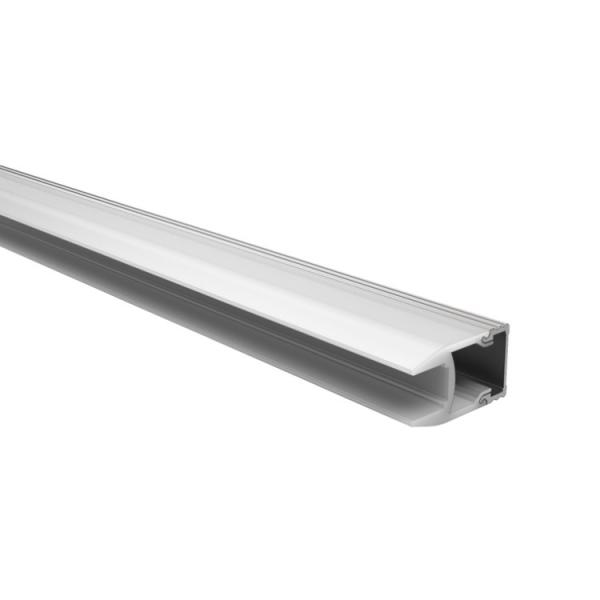 Voltado nominal 12V luz de pared de vidrio LED 1000*25*14mm interior 7,5W/m SMD2835 60PCS/M 3000/4000/6000K