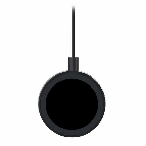 Ultra Thin Fast Charging Mini 10w Qi Wireless Charger Pad Disc Iphone