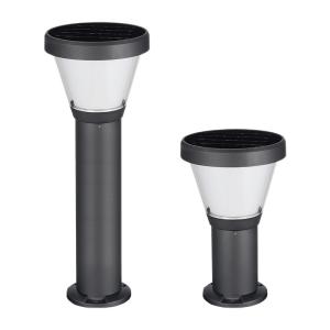 6000K LED Solar Pathway Lights Dusk To Dawn outdoor garden Light With LiFePO4