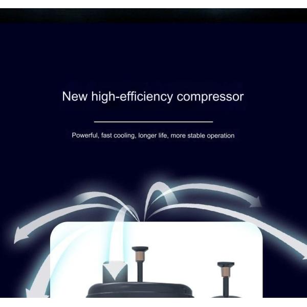 18.5 KG Commercial Snowflake Ice Maker Machine with 60/160kg Production Capacity